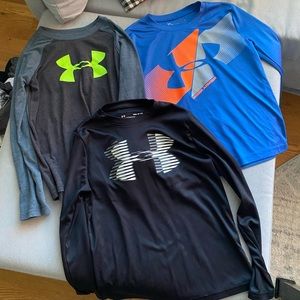 Boys under Armour long sleeve. Size 7/small